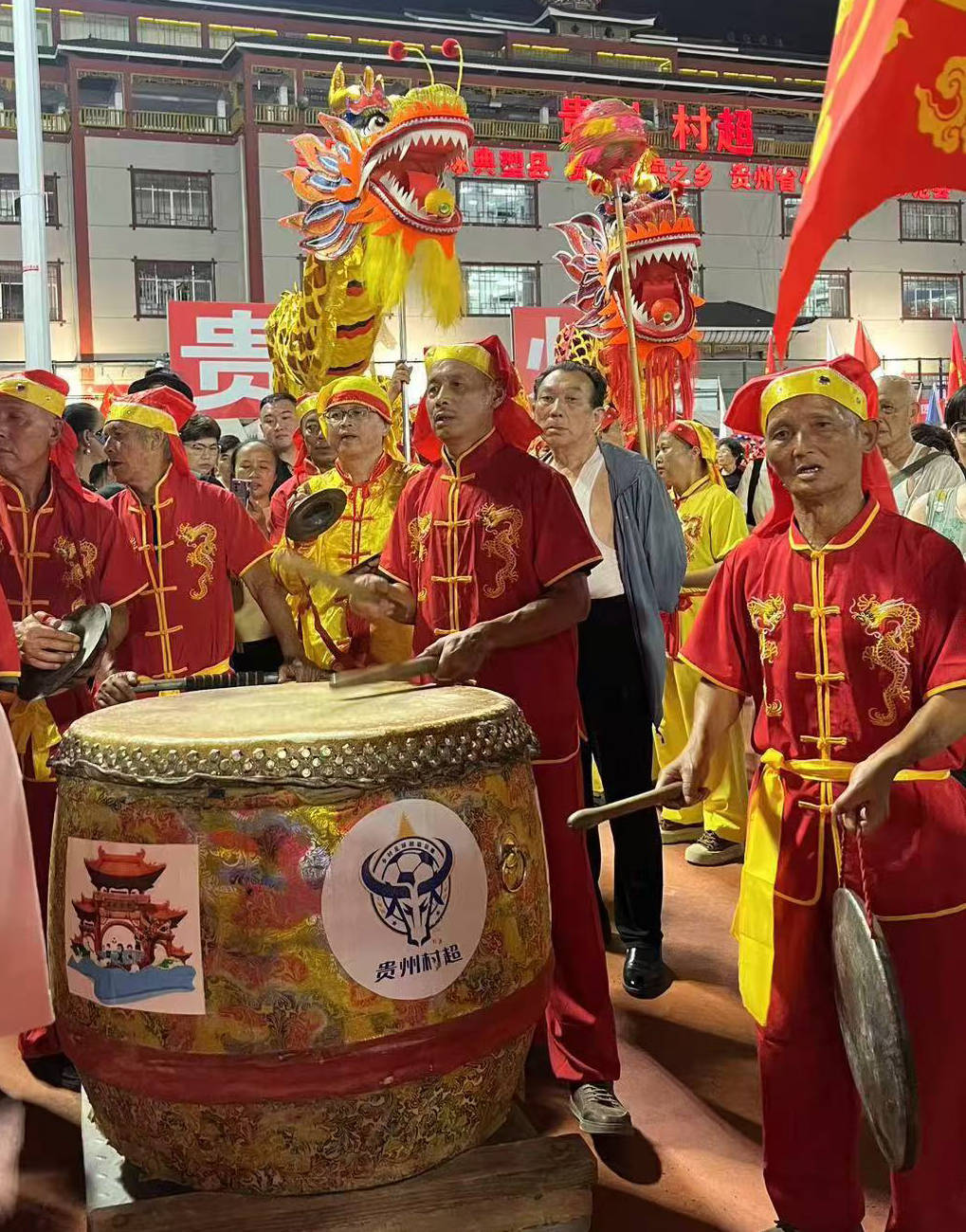 追光 | “村超”场边的鼓声，又响起来了！