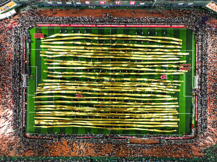 追光 | “村超”场边的鼓声，又响起来了！