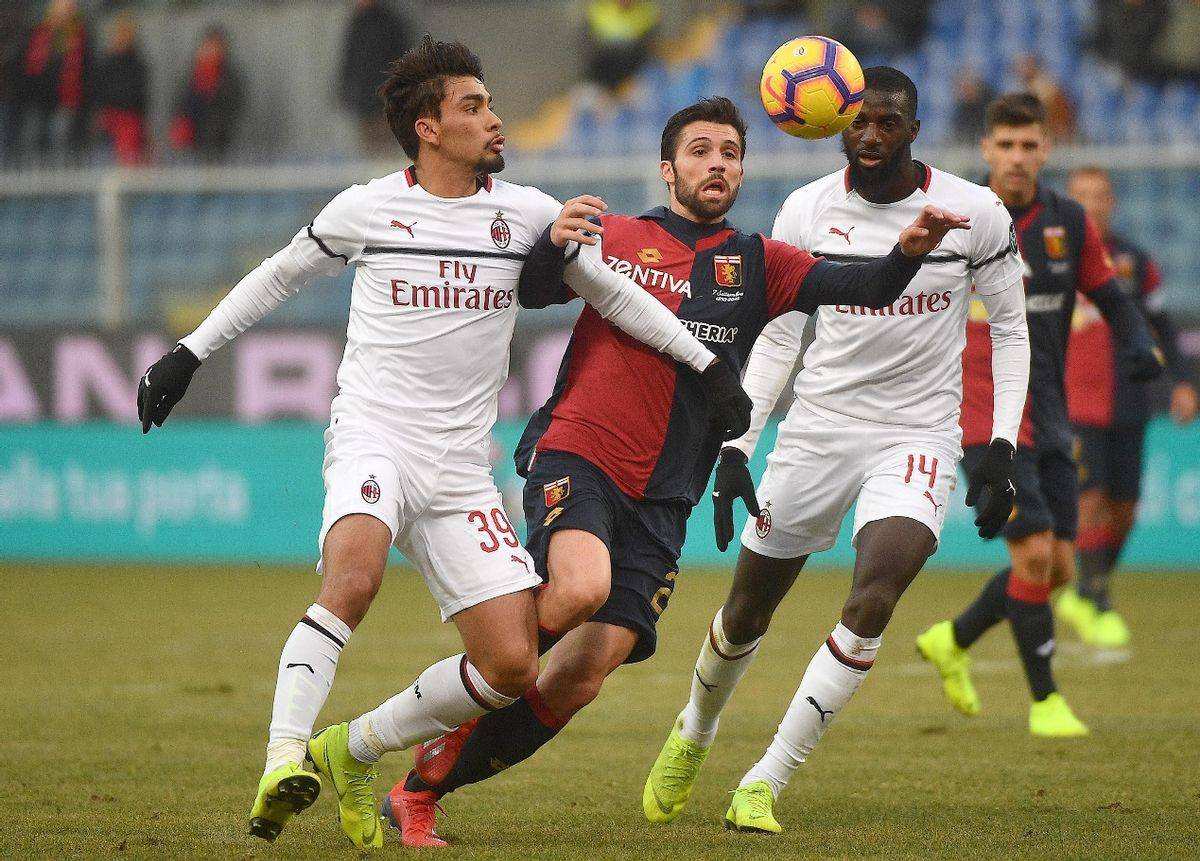 意甲：热那亚对阵AC米兰，热那亚战意全无，米兰轻松拿下？