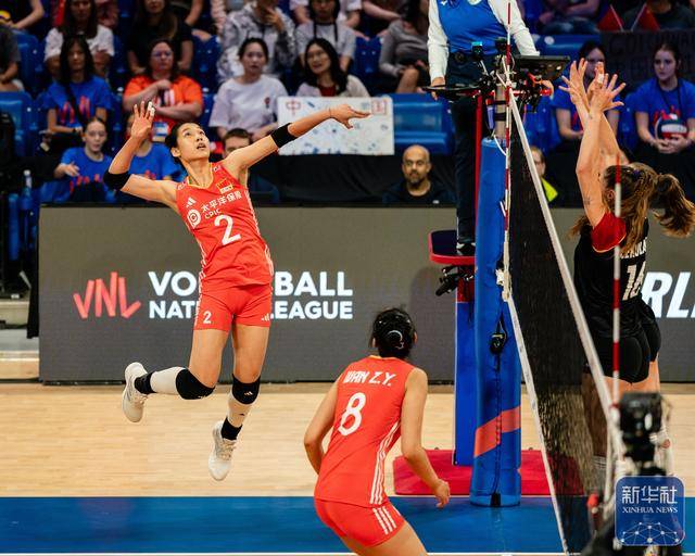 世界女排联赛（阿灵顿站）：中国队胜德国队